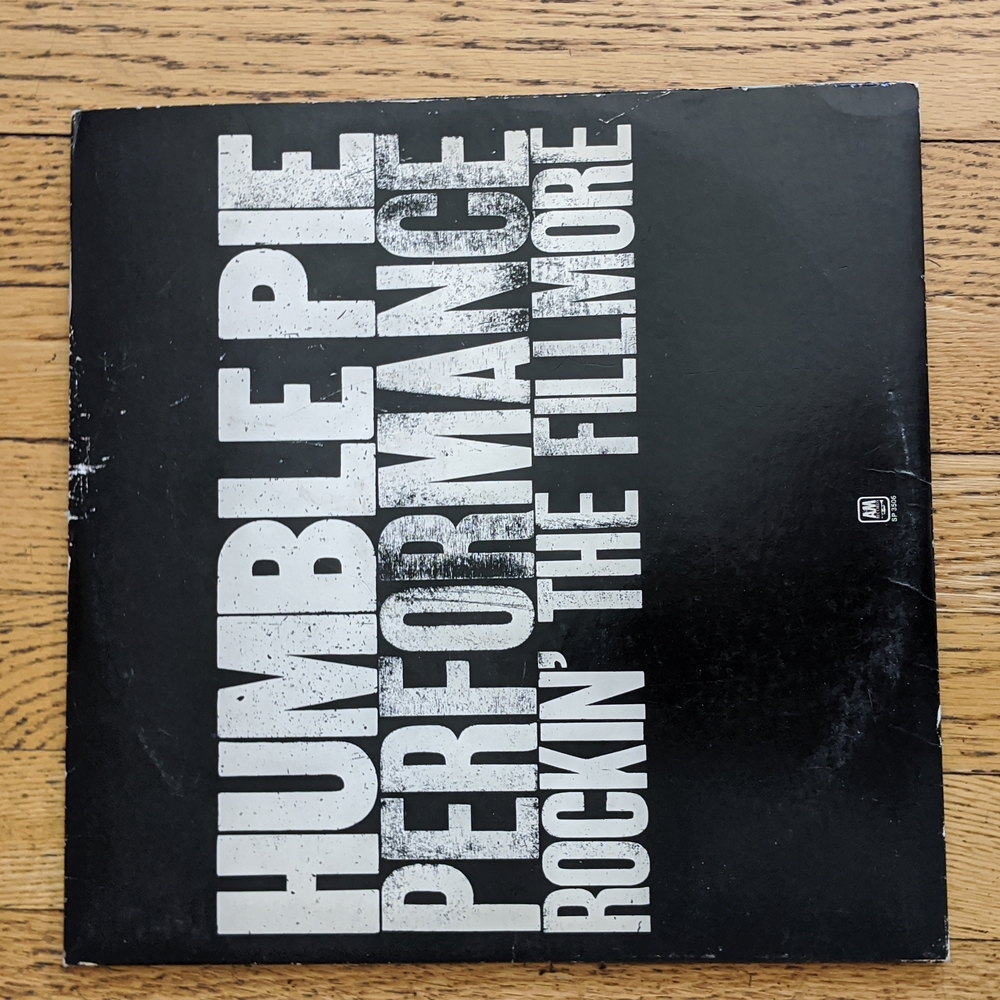 Humble Pie Performance- Rockin' The Fillmore Vinyl Vintage LP